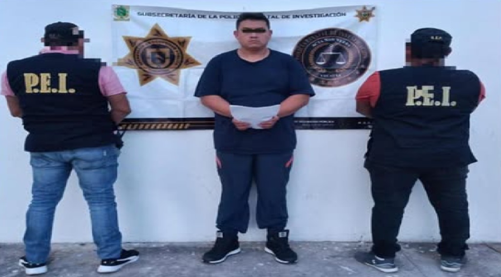Detiene en Mérida a otro chilango por robo de cajeros automáticos en el estado de Jalisco