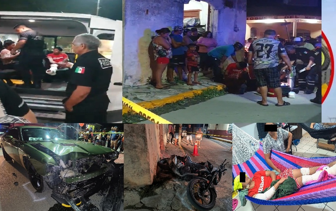 Otro error de la policía de Dzidzantún: Ponen en peligro a dos adolescentes lesionados