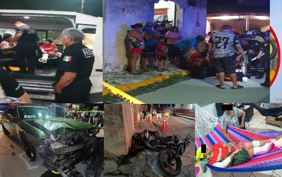 Otro error de la policía de Dzidzantún: Ponen en peligro a dos adolescentes lesionados