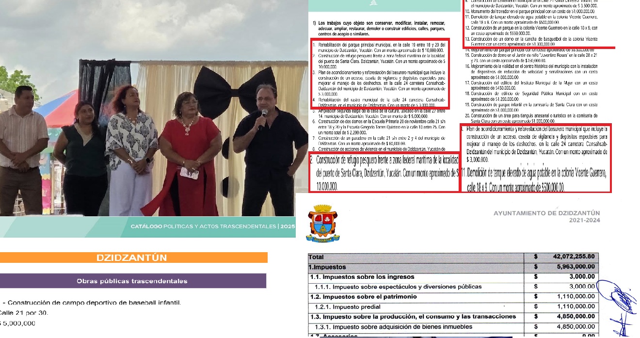 Alcalde de Dzidzantún estalla contra sus críticos: Les dice mentirosos, al estilo Sheinbaum