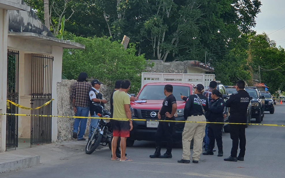 Encuentra muerto a su tío, en medio de un charco de sangre en Dzidzantún