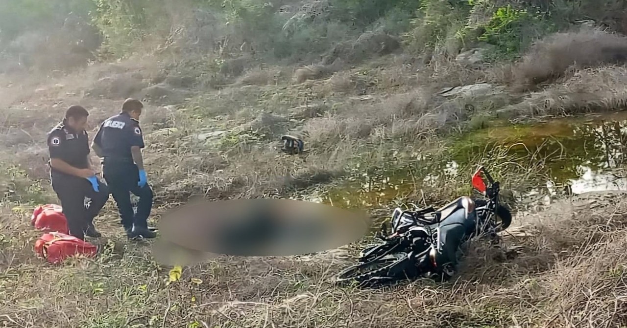 Joven motociclista encuentra la muerte cuando regresaban de una fiesta de Kinchil