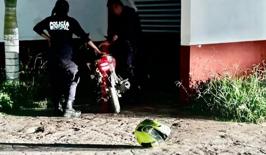 Un ladrón roba una moto y la abandona al saber era buscado hasta en las redes sociales en Tizimín