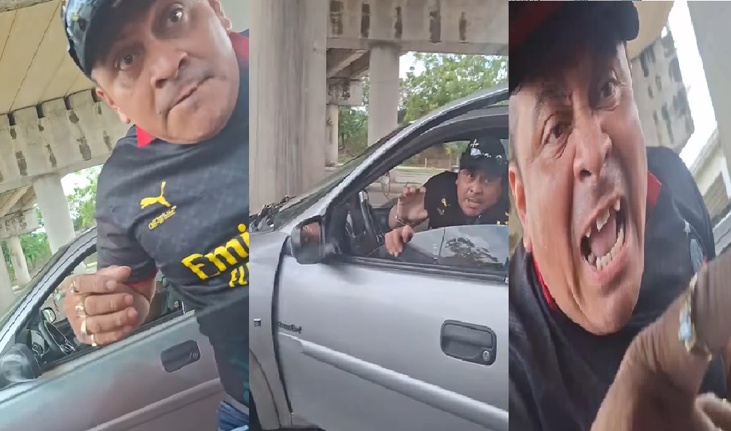 Violento conductor “El chimuelo” golpea a una mujer debajo del puente de Xmatkuil