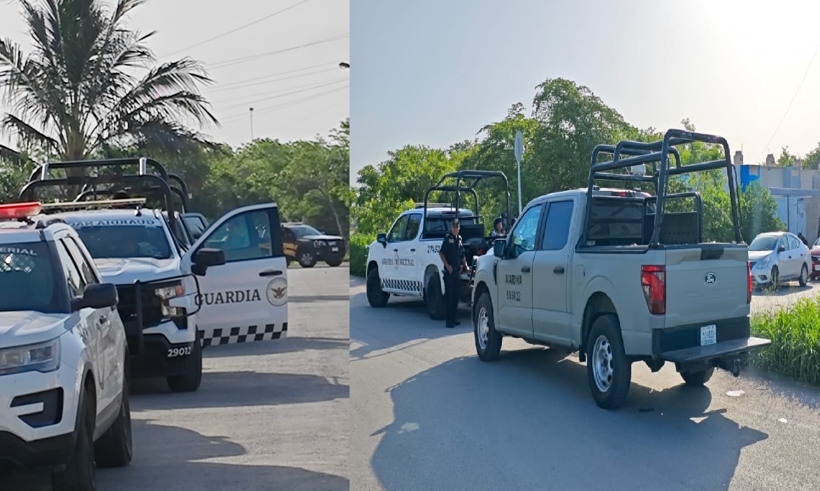 Detienen a tres mininarcos con cocaína, marihuana y cristal en un cateo en Puerta Esmeralda, Kanasín