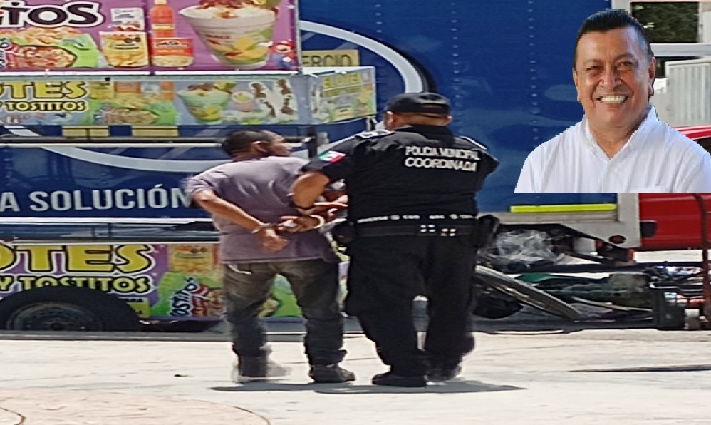 Policía con poca preparación detiene con violencia a un discapacitado en Motul