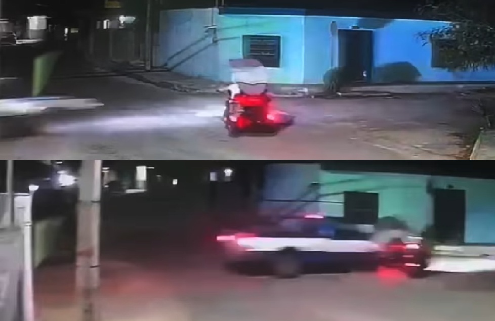 Piden ayuda para identificar la camioneta que chocó y lesionó a dos personas en Motul: una de gravedad