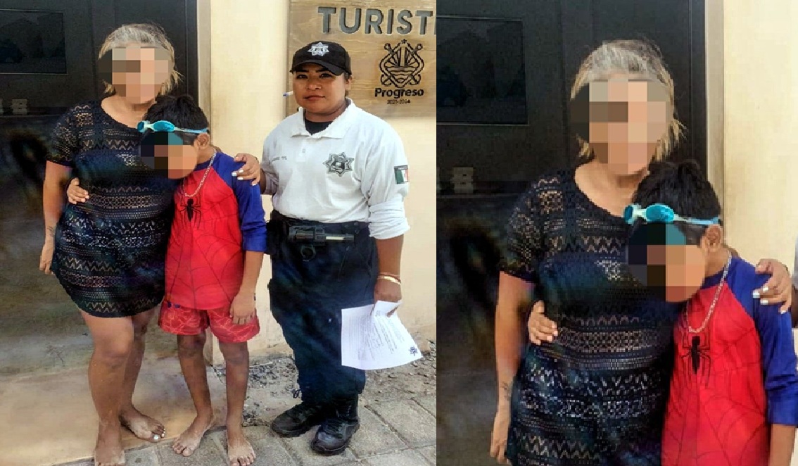 Un menor se extravía por unas horas en el malecón de Progreso: La policía lo halló y entregó a su madre