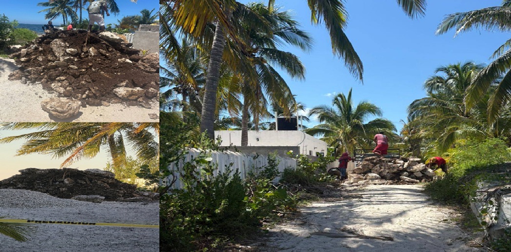 Liberan una calle de acceso a playas de Santa Clara que un ex alcalde de Dzidzantún vendió, habrá sesión de cabildo