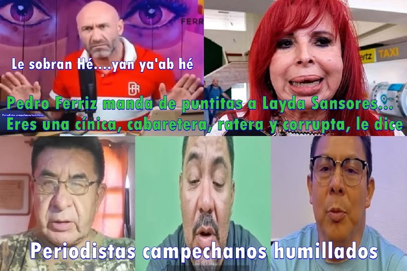 Layda, no te mando a chingar a tu madre porque… le dice Pedro Ferriz a la gobernadora de Campeche