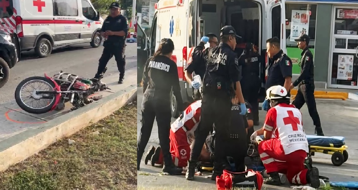 Progreseño muere en una clínica luego que chocó una moto contra un poste de la CFE