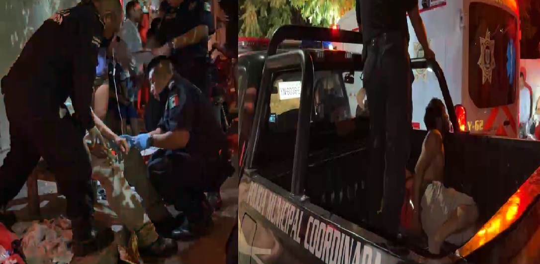 Ebrio discute con su hermano y lo acuchilla en la Colonia San Martin, en Tizimín