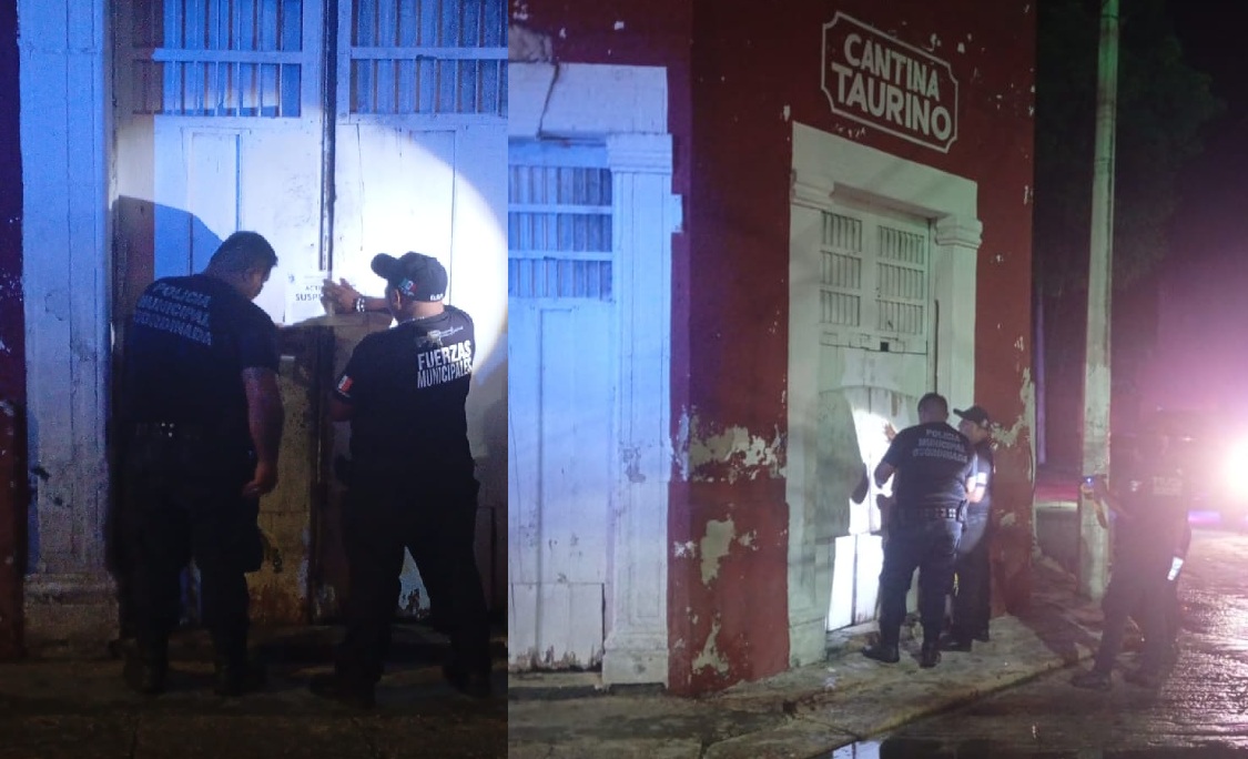 No pago su cuota y clausuran bar “El Taurino” en Motul: Trabajaba fuera de horario