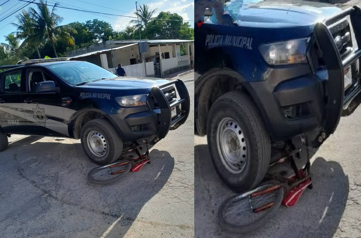 Policías de Temax atropellan al abuelito “La Momia”: por poco lo mandan al otro mundo