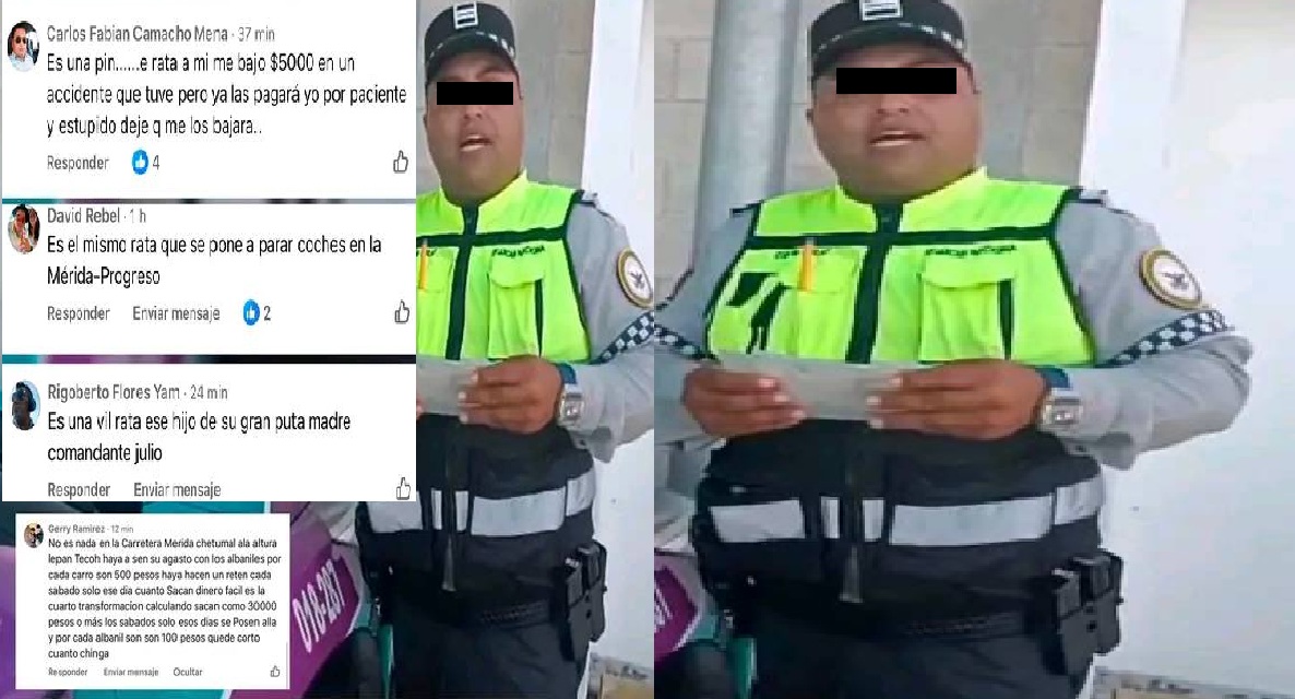 Oficial de la Guardia Nacional retira a la prensa de accidentes para extorsionar a involucrados