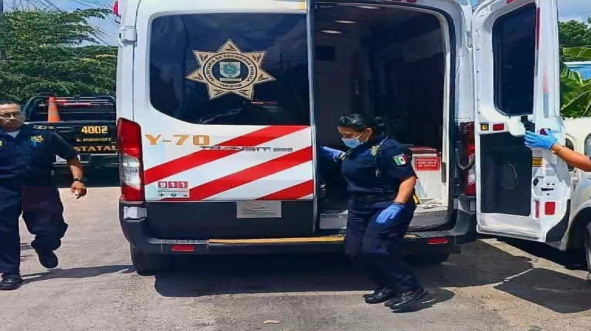 Un policía motorizado atropella a un menor en calles de Mérida: El niño se escapó de las manos de su madre