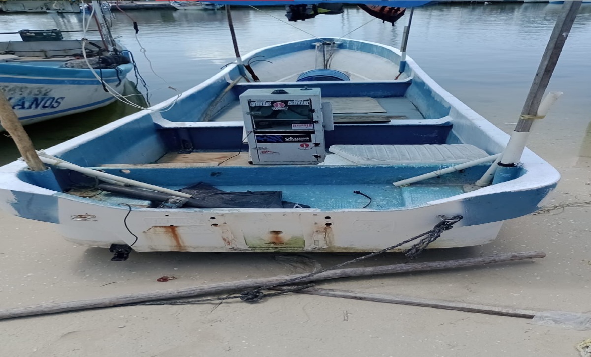 Sin policías: Roban un motor fuera de borda en el puerto de abrigo de Telchac, Nadie vio, ni escucho nada