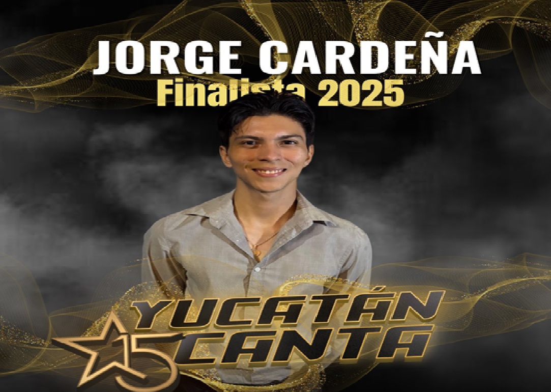 Jorge cardeña en la gran final del Festival “Yucatán Canta 15 Años”