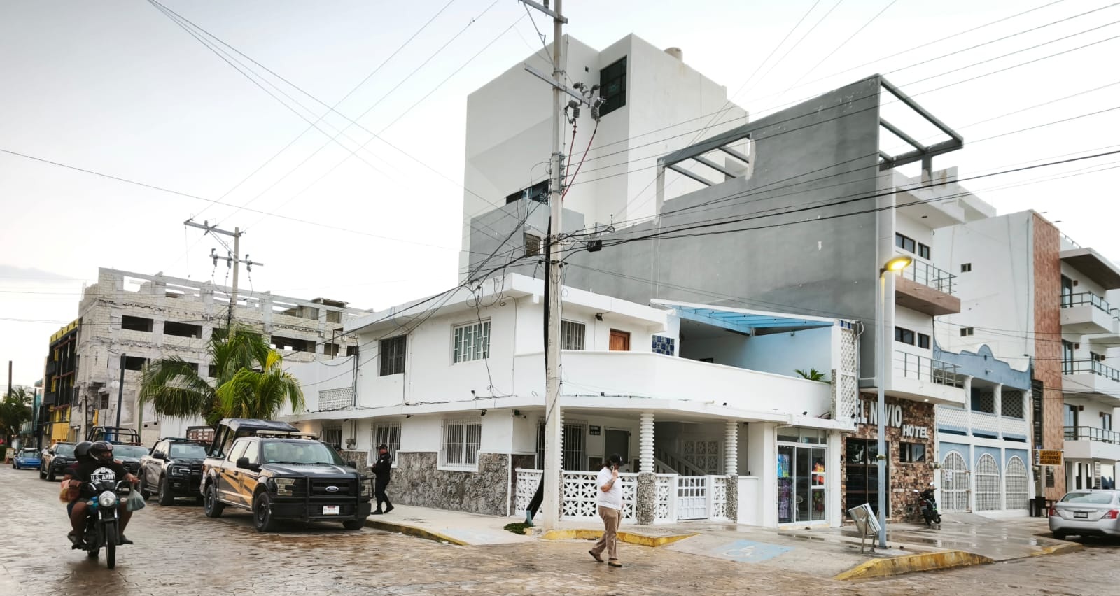 Hallan el cadáver de un hombre en el hotel El Navío en el centro de Progreso