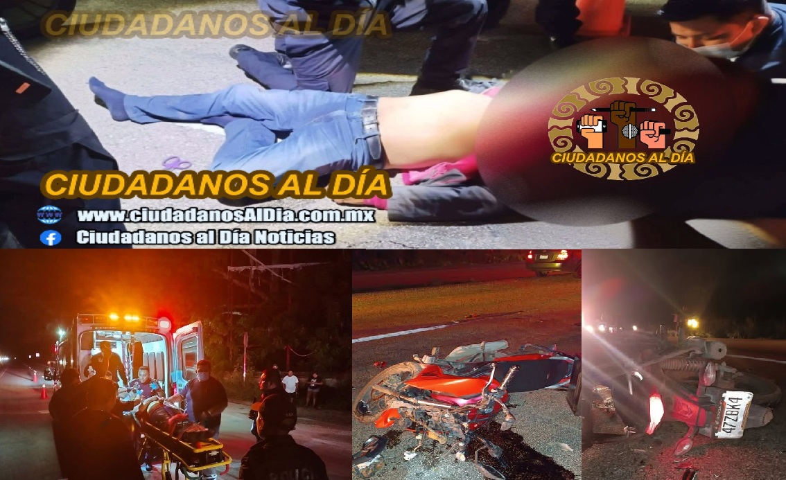 Cobratorio herido de gravedad: chocó contra un remolque cuyo conductor se dio a la fuga en la vía Baca – Motul