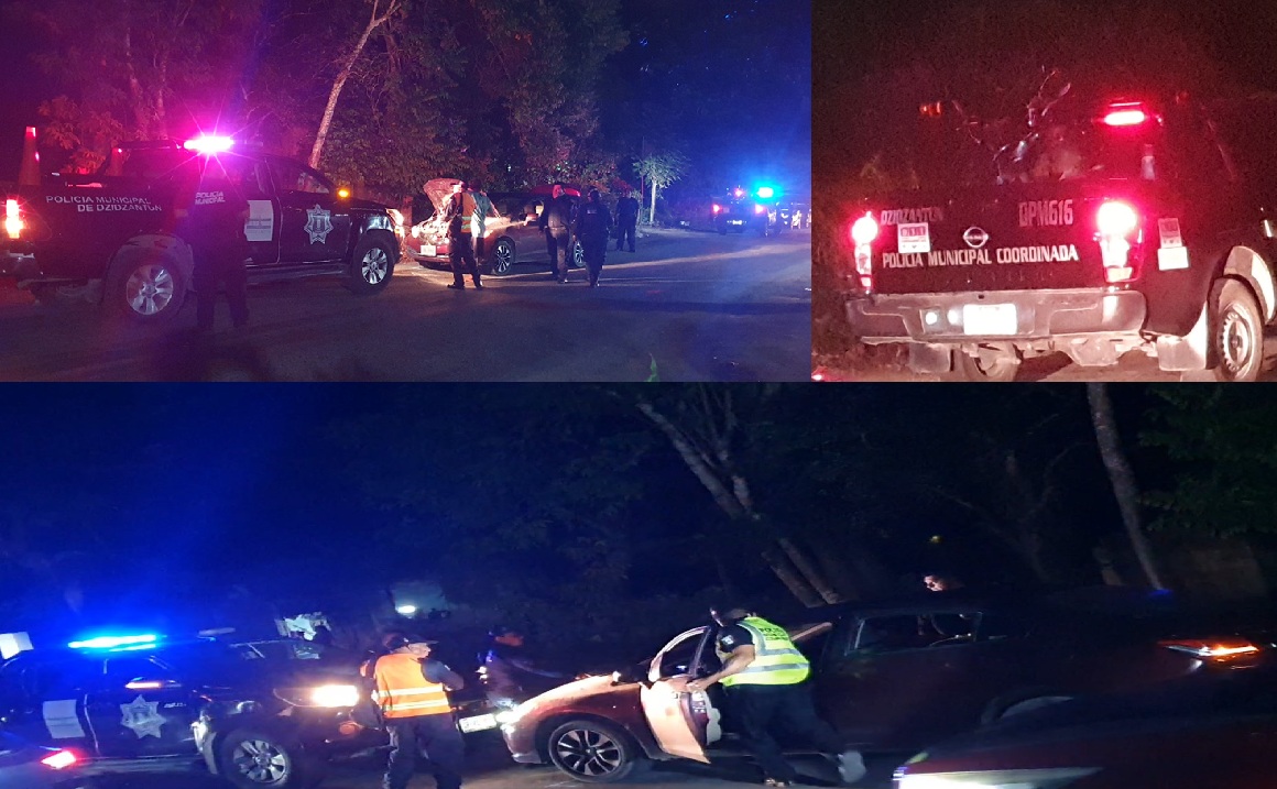 Por terco lo detienen y le quitan su auto por la policía de Dzidzantún