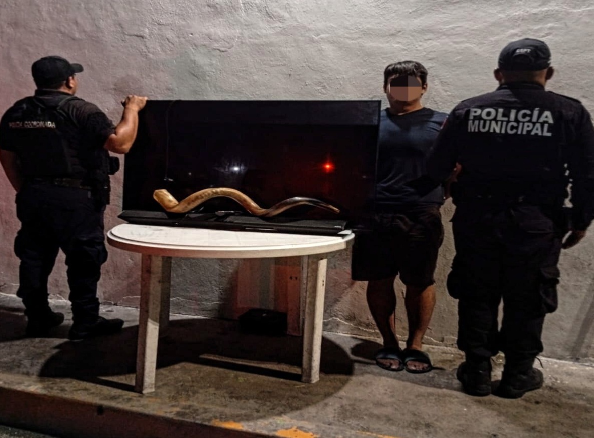 Progreseño entró a la casa de su hermano, le robó una pantalla y otros objetos de valor: Ya está detenido