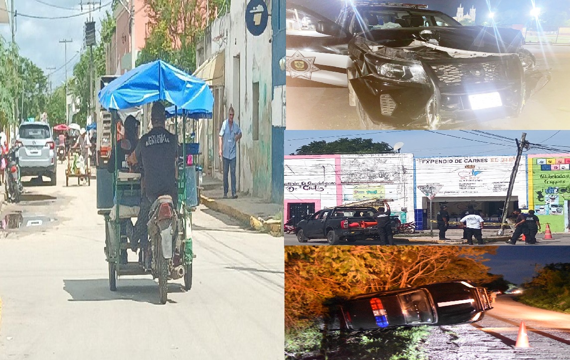 Después que destruyeron dos patrullas, policía municipal en tricimotos patrullan calles de Seyé