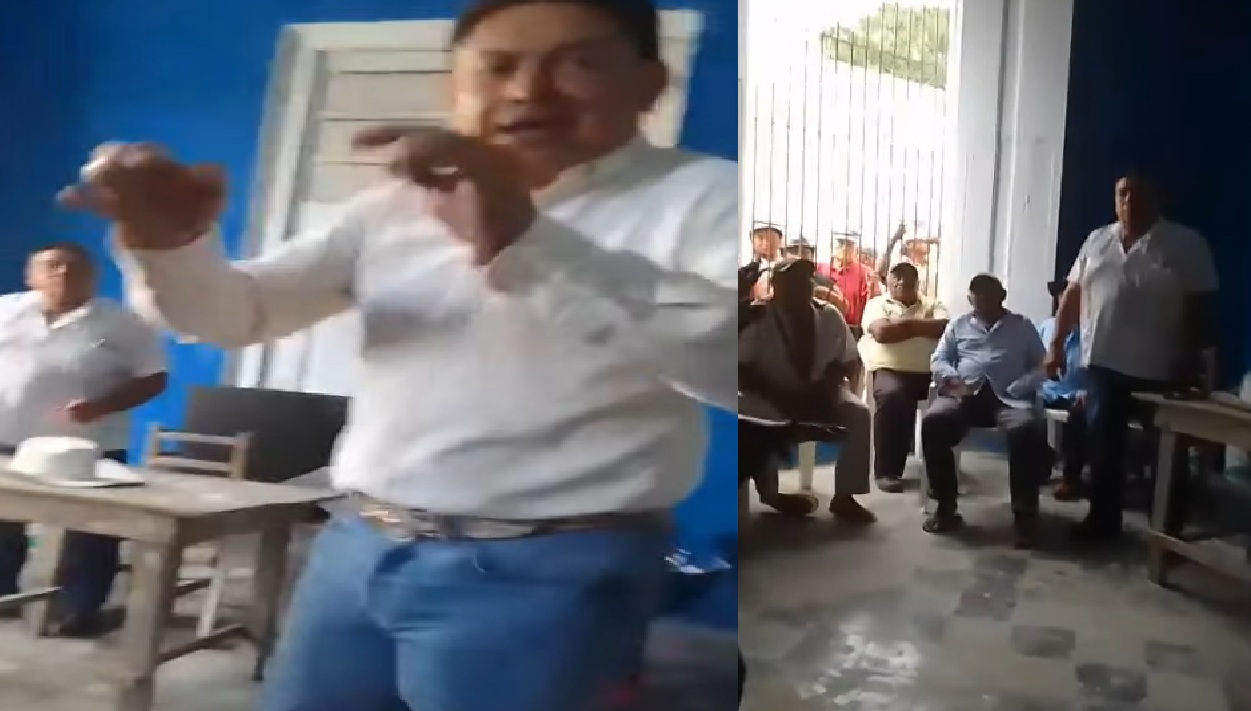 Ejidatarios sacan a Tony González de Tepakán: quiere despojarlos de sus tierras