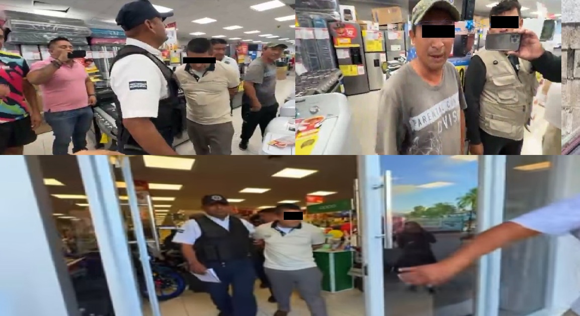 Empleado de Elektra detenido por quitar una moto a cliente por tener dos meses de atraso en sus pagos