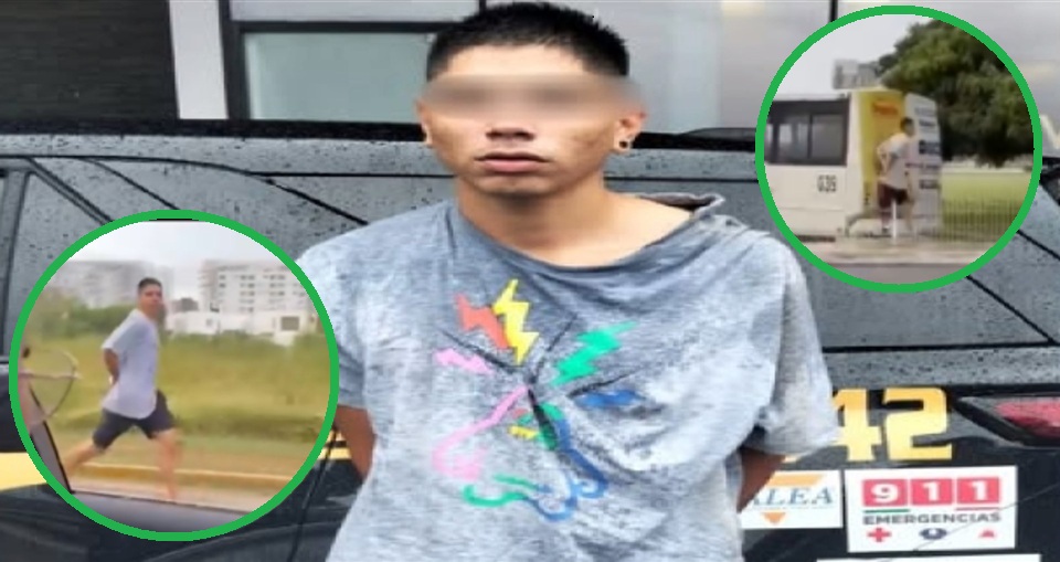 El ladrón que escapó esposado de Plaza Galerías se le pelo a guardias de seguridad y no a policías dice la SSP