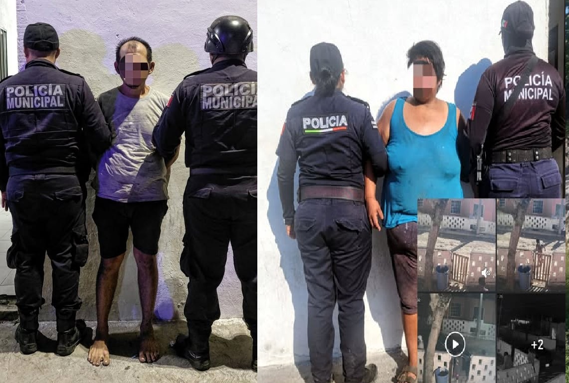 Dos ratas detenidas: Uno robo en un taller en Progreso y otra robo mercancía de paquetería en Flamboyanes