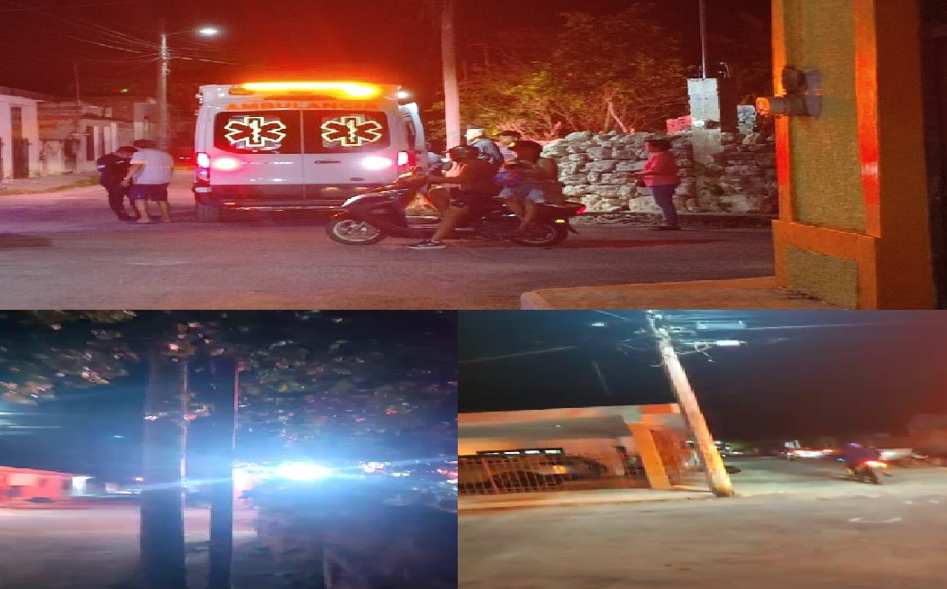 Dos accidentes en menos de 20 días, alcalde de Dzidzantún terco de no poner señalamientos de altos en la calle 17