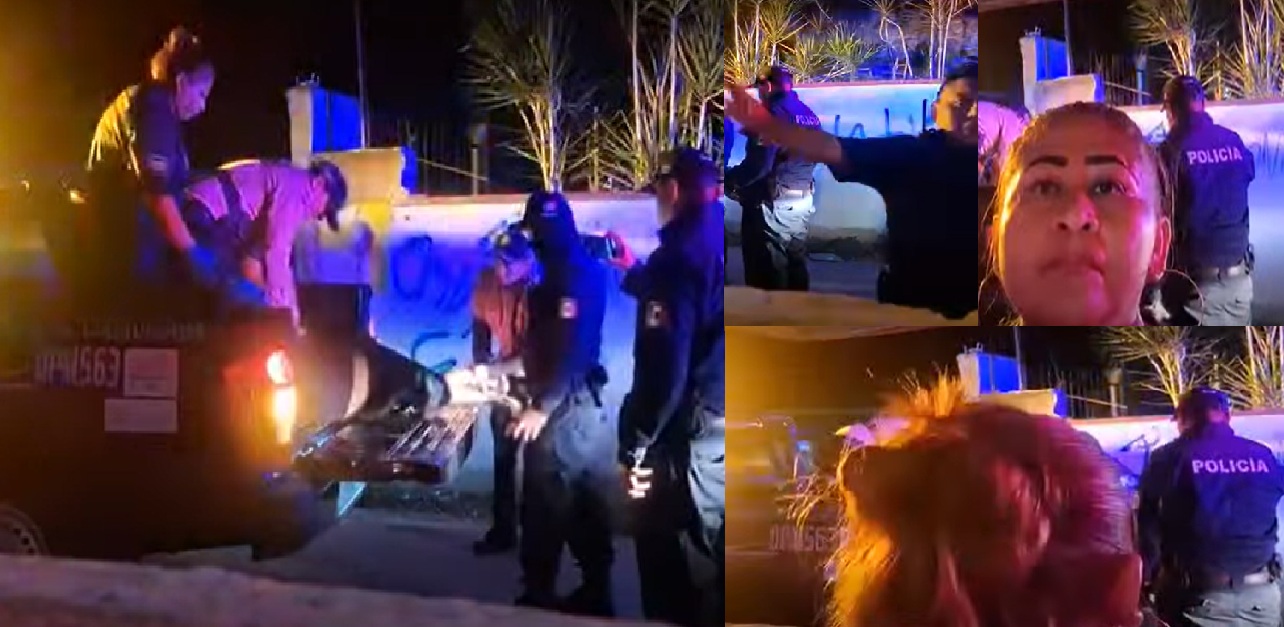 Prepotente policía de Cuzamá detiene a un hombre que convulsionaba y amenaza a un ciudadano