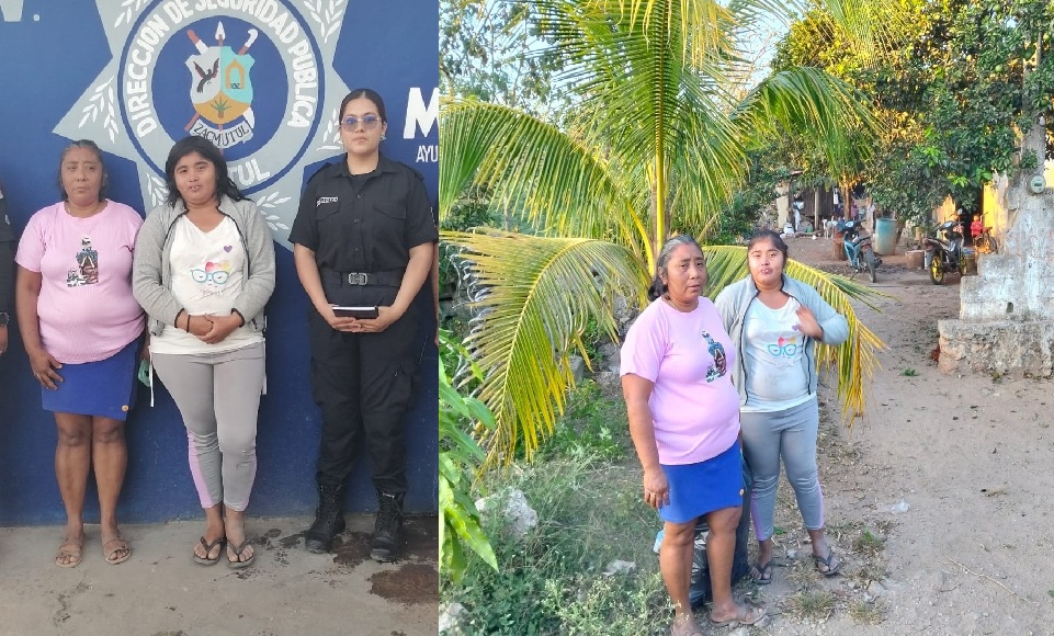 Policía rescata a una joven de Kaxatah deambulando en el libramiento de Baca