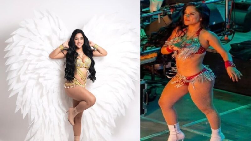 Arleth ex bailarina del pulpo estará en el carnaval de Umán en Yucatán y en Calkiní en Campeche