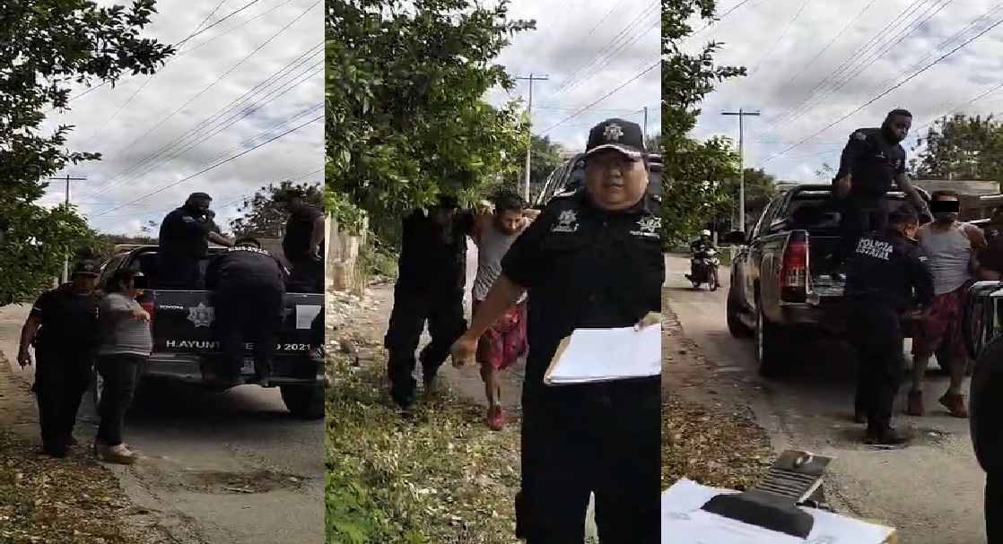 Detiene a una mujer en Dzidzantún, acusada de apuñalar a su padre en Cancún Quintana Roo