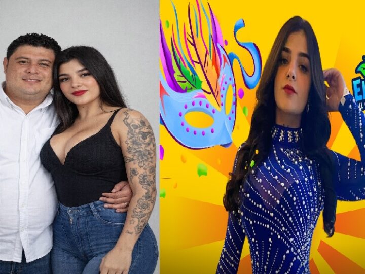 Karely Ruiz estará en el carnaval de Kanasín, mientras el pueblo seguirá con baches y fugas de agua