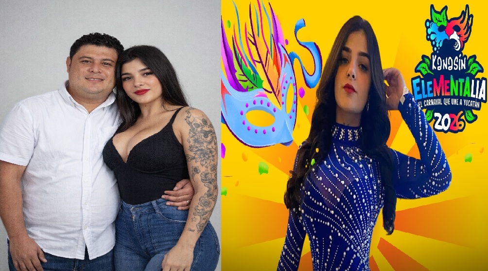 Karely Ruiz estará en el carnaval de Kanasín, mientras el pueblo seguirá con baches y fugas de agua