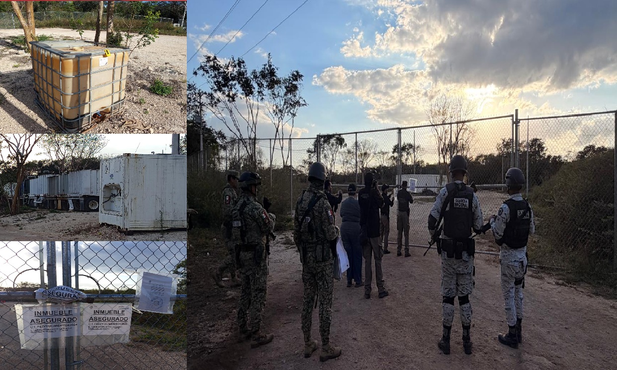 Aseguran otra bodega de huachicol en Seyé: se decomisó más de 338 mil litros de hidrocarburo