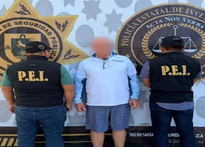 Extranjero detenido en Mérida acusado de pornografía infantil en Georgia, Florida