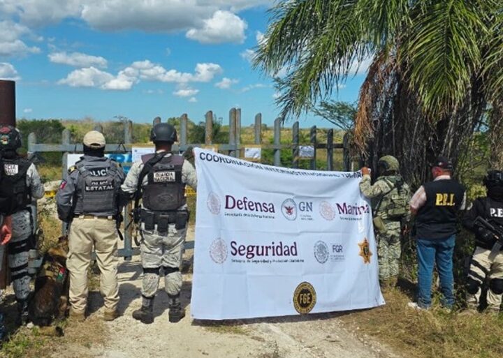 Catean un rancho en Tizimín: Decomisan una gran cantidad de droga pero no hay detenidos