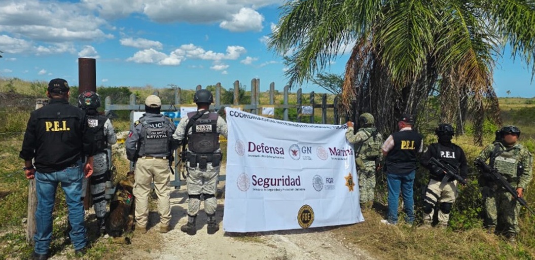 Catean un rancho en Tizimín: Decomisan una gran cantidad de droga pero no hay detenidos