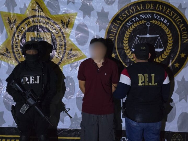 Detiene con marihuana a un mininarco en Ampliación Mulchechén en Kanasín