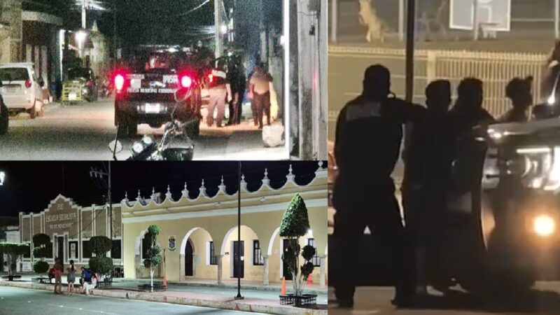 Policías de la SSP “levantan” a dos adolescentes en Dzidzantún: Están encarcelados en Mérida