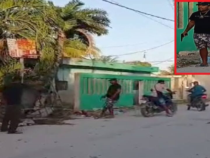 Presuntos sicarios con pistola en mano amenazan de muerte a una familia en El Cuyo comisaria de Tizimín