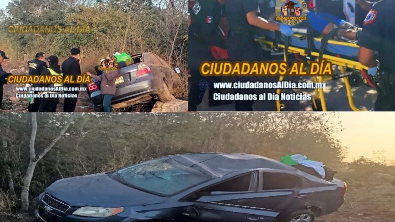 Un niño sufre traumatismo craneoencefálico en Dzilam de Bravo y una doctora vuelca en la vía Temax- Cansahcab