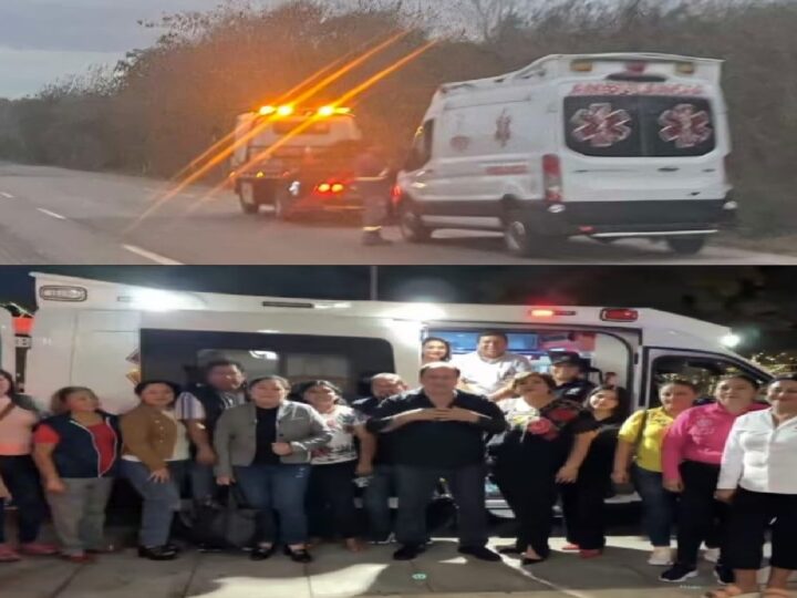 La maldición de la Delta 2: En menos de dos meses se avería la ambulancia NUEVA de Dzidzantún