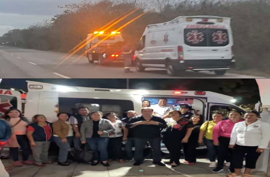 La maldición de la Delta 2: En menos de dos meses se avería la ambulancia NUEVA de Dzidzantún