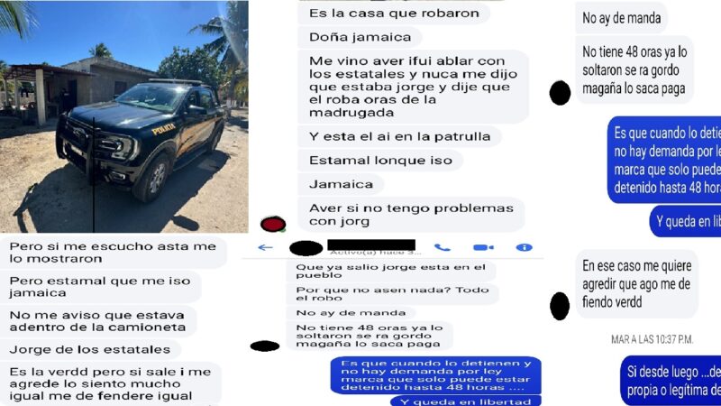 Policía de Dzidzantún delata a testigos anónimos con los delincuentes: Los expone a represalias