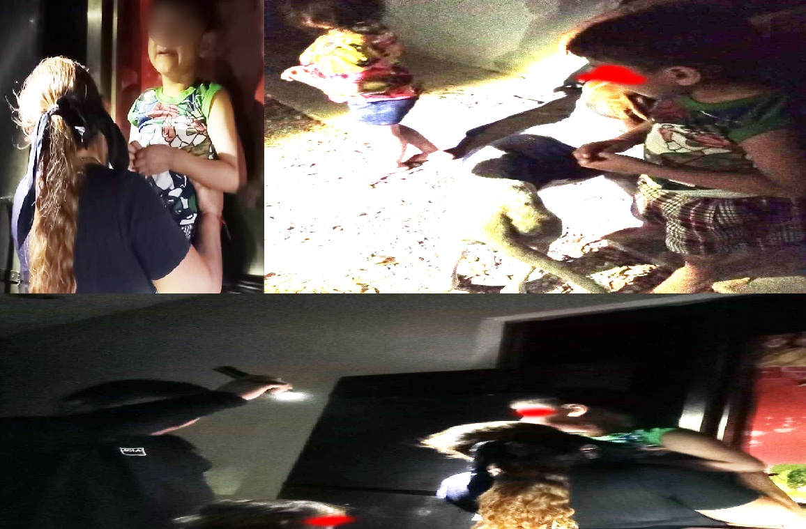 Policía de Seyé rescata a una pareja de niños: Posible caso de maltrato infantil